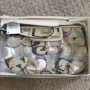 Coach wristlet